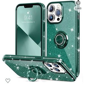 New Glityer case iPhone 12 Pro Max 6.7” With kickstand. New